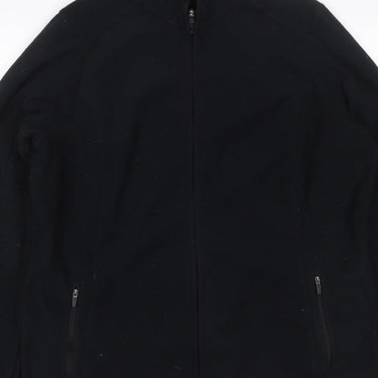 Goodmove Women’s Black UK 16 Basic Softshell Full Zip Jacket