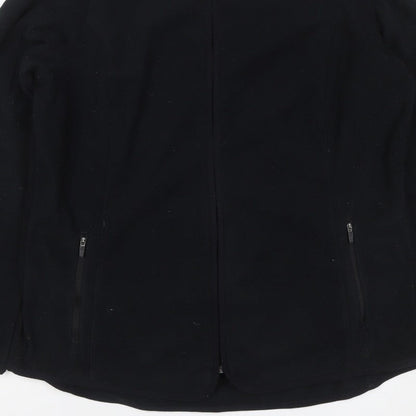 Goodmove Women’s Black UK 16 Basic Softshell Full Zip Jacket