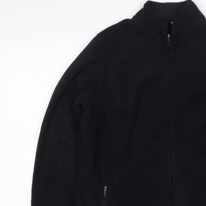 Goodmove Women’s Black UK 16 Basic Softshell Full Zip Jacket