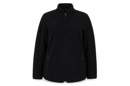 Goodmove Women’s Black UK 16 Basic Softshell Full Zip Jacket