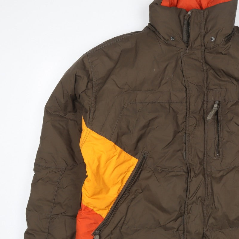 Protest Mens Brown Orange XL Puffer Ski Jacket Geotech 6.0