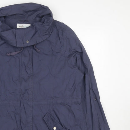 Vanilla Sands Women’s Blue Size 20 Hooded Parka Jacket