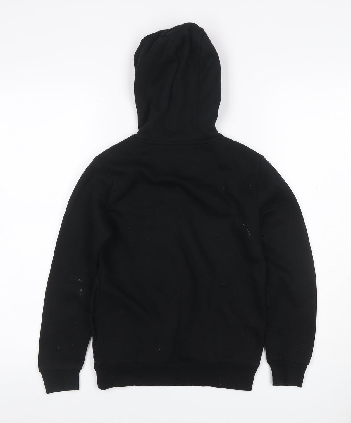 McKenzie Boys Black Pullover Hoodie 8-10 Years Logo Fleece