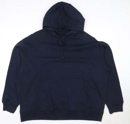 Ted Baker Men’s Navy Blue S Pullover Hooded Fleece Hoodie