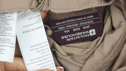 Mountain Warehouse Women’s Beige UK 10 Hooded Parka Jacket