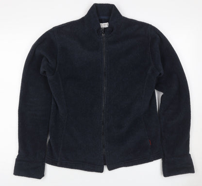 Ted Baker Women’s Blue Fleece Full Zip Jacket UK 12