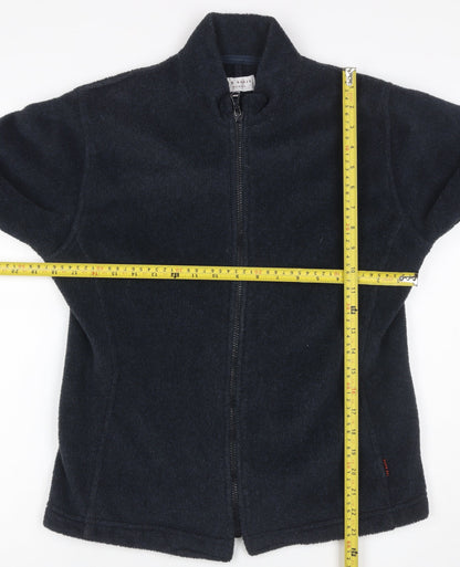 Ted Baker Women’s Blue Fleece Full Zip Jacket UK 12