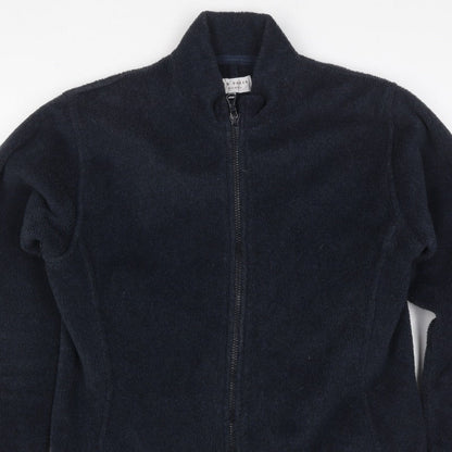 Ted Baker Women’s Blue Fleece Full Zip Jacket UK 12