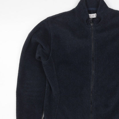 Ted Baker Women’s Blue Fleece Full Zip Jacket UK 12