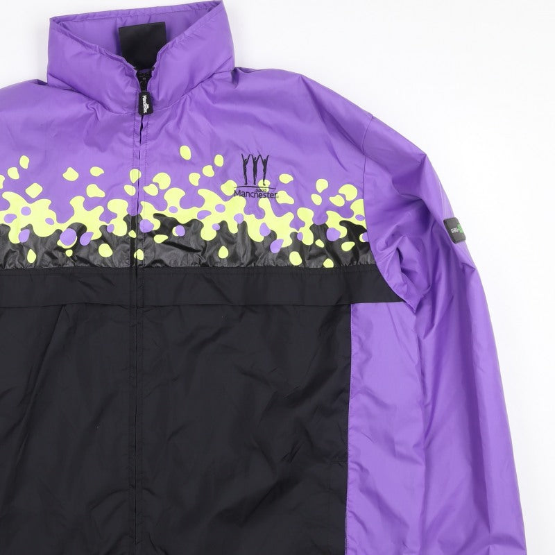 George Unisex Purple XL Manchester 2002 Commonwealth Games Windbreaker Jacket