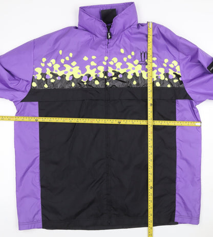 George Unisex Purple XL Manchester 2002 Commonwealth Games Windbreaker Jacket