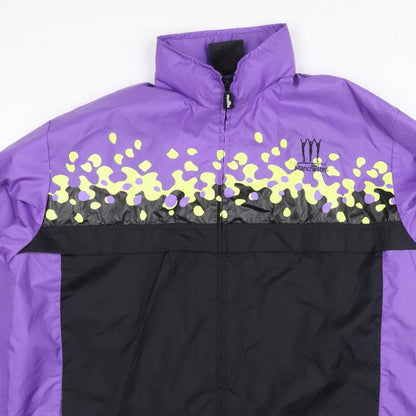 George Unisex Purple XL Manchester 2002 Commonwealth Games Windbreaker Jacket