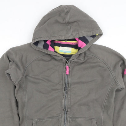 Seasalt Women’s Grey M Full Zip Organic Cotton Hooded Hoodie
