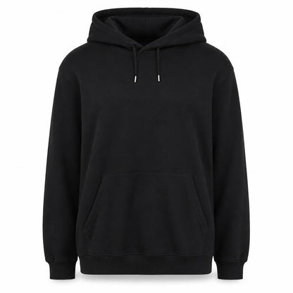 H&M Women’s Black L Loose Fit Pullover Hoodie Drawstring Pocket