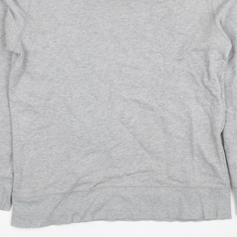 Gap Men’s Grey M Crew Neck Pullover Cotton Sweatshirt Classic
