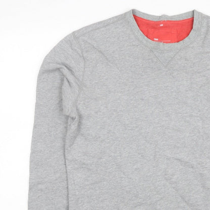 Gap Men’s Grey M Crew Neck Pullover Cotton Sweatshirt Classic