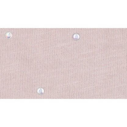 One Look Women’s Pink UK 12 Rhinestone Pullover Sweatshirt