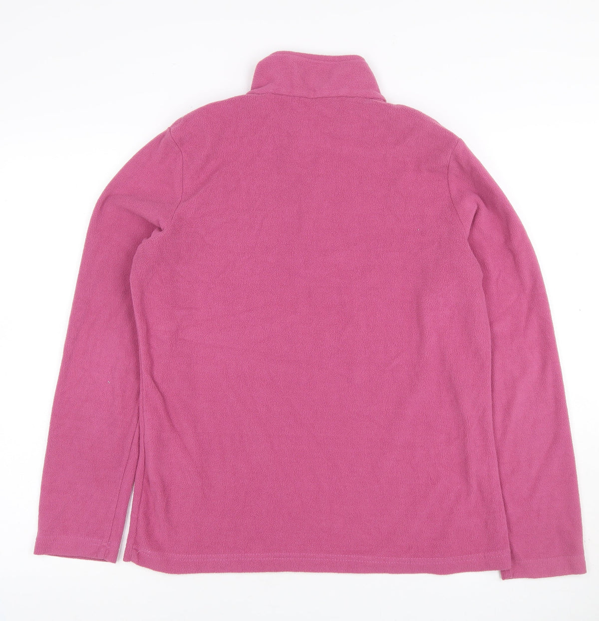 Regatta Teens Pink UK 12 1/4 Zip Fleece Sweatshirt