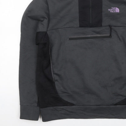 The North Face Men’s Black M 1/2 Zip Hooded Outdoor Pullover