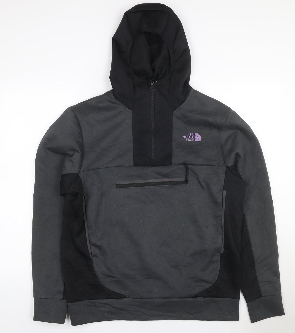 The North Face Men’s Black M 1/2 Zip Hooded Outdoor Pullover