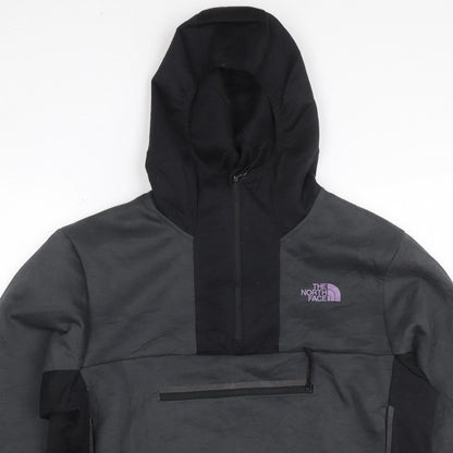 The North Face Men’s Black M 1/2 Zip Hooded Outdoor Pullover