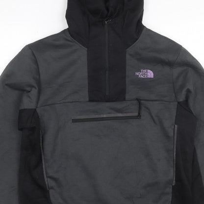The North Face Men’s Black M 1/2 Zip Hooded Outdoor Pullover