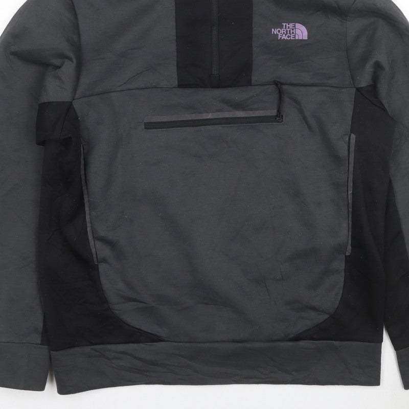 The North Face Men’s Black M 1/2 Zip Hooded Outdoor Pullover