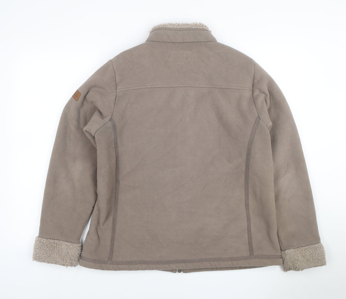 Regatta Women’s Brown Size 12 Fleece Sherpa Lined Full Zip Jacket