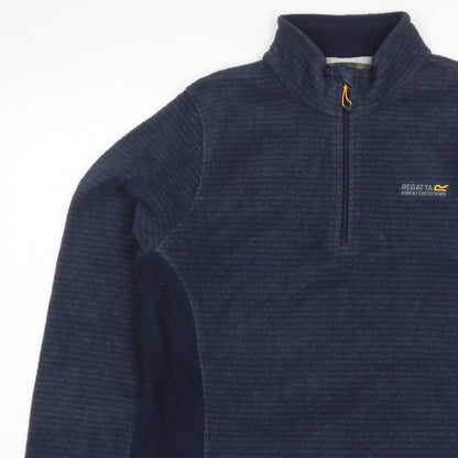 Regatta Women’s Blue UK 16 1/4 Zip Fleece Pullover Sweatshirt