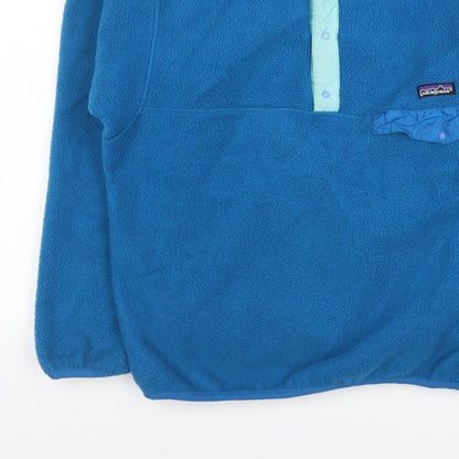 Patagonia Men’s Blue S Vintage Snap-T Fleece Pullover Sweatshirt