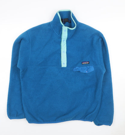 Patagonia Men’s Blue S Vintage Snap-T Fleece Pullover Sweatshirt