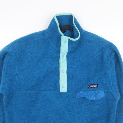 Patagonia Men’s Blue S Vintage Snap-T Fleece Pullover Sweatshirt
