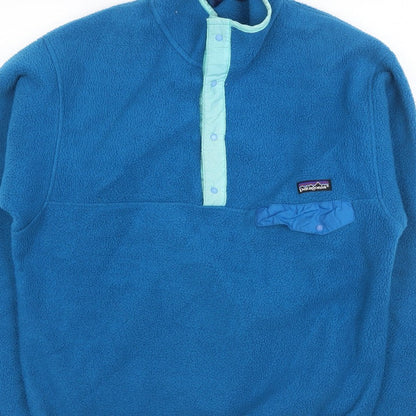 Patagonia Men’s Blue S Vintage Snap-T Fleece Pullover Sweatshirt