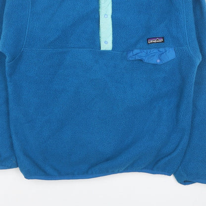 Patagonia Men’s Blue S Vintage Snap-T Fleece Pullover Sweatshirt