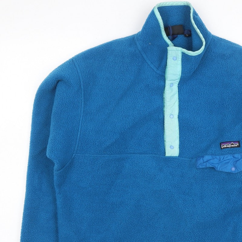 Patagonia Men’s Blue S Vintage Snap-T Fleece Pullover Sweatshirt