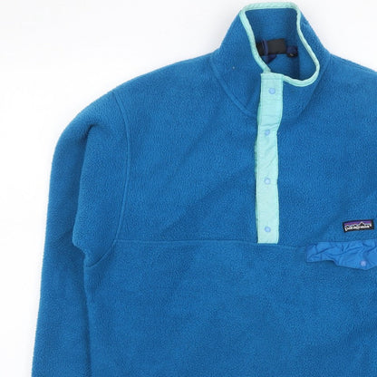 Patagonia Men’s Blue S Vintage Snap-T Fleece Pullover Sweatshirt
