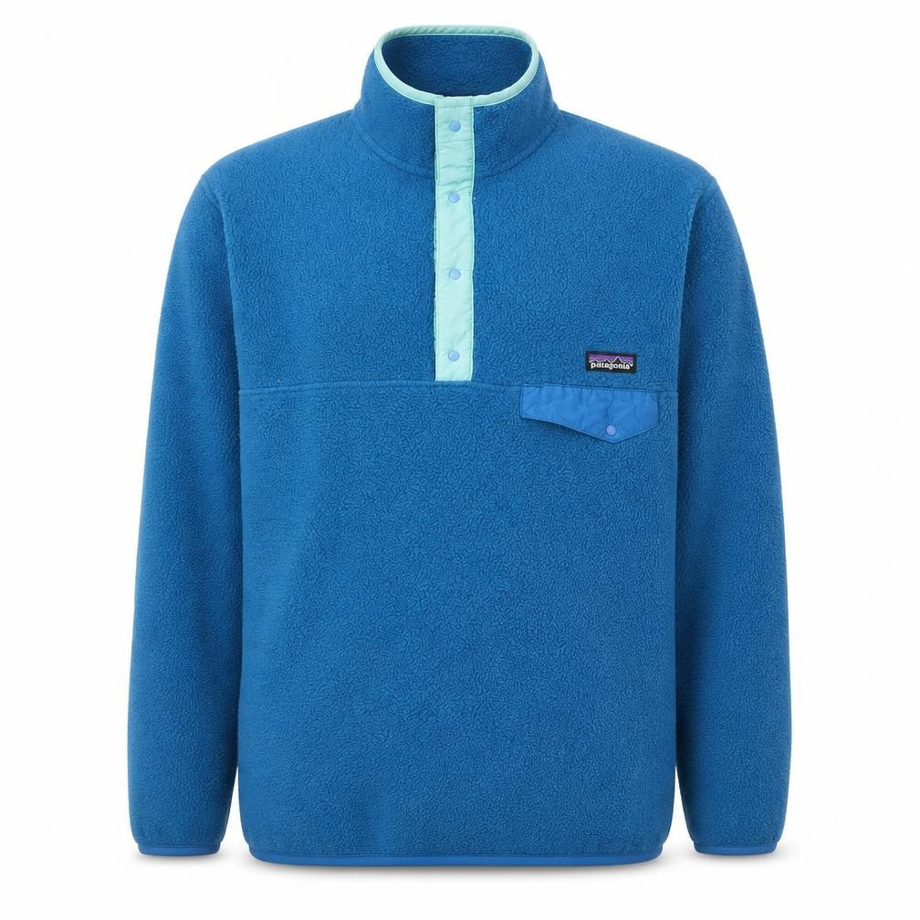 Patagonia Men’s Blue S Vintage Snap-T Fleece Pullover Sweatshirt