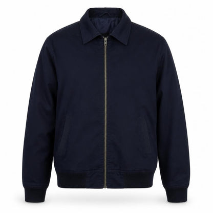 ASOS Men’s Blue S Bomber Jacket Full Zip Lined Casual