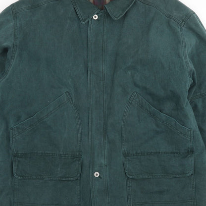 Purestuff Men's Green XL Padded Cotton Basic Workwear Jacket