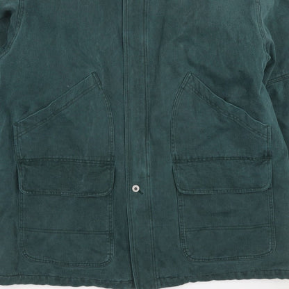 Purestuff Men's Green XL Padded Cotton Basic Workwear Jacket