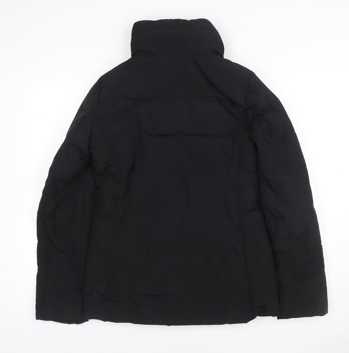 Mango Suit Women Black XS Puffer Jacket Quilted Insulated Zip