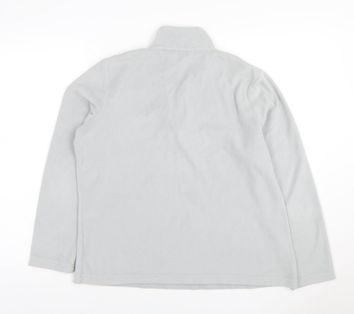 Regatta Women Grey UK 14 Fleece 1/4 Zip High Neck Sweatshirt
