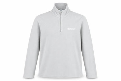Regatta Women Grey UK 14 Fleece 1/4 Zip High Neck Sweatshirt