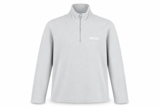 Regatta Women Grey UK 14 Fleece 1/4 Zip High Neck Sweatshirt