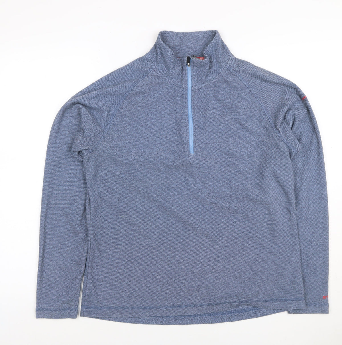Trespass Women Blue UK 14 L 1/4 Zip Raglan Sweatshirt Outdoor