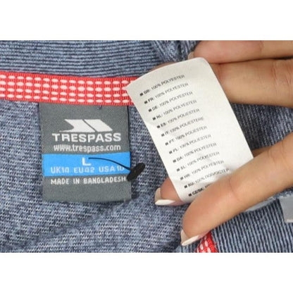 Trespass Women Blue UK 14 L 1/4 Zip Raglan Sweatshirt Outdoor