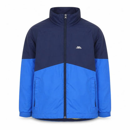 Trespass Boys Blue 7-8 Years Ski Jacket Waterproof Windproof Colourblock