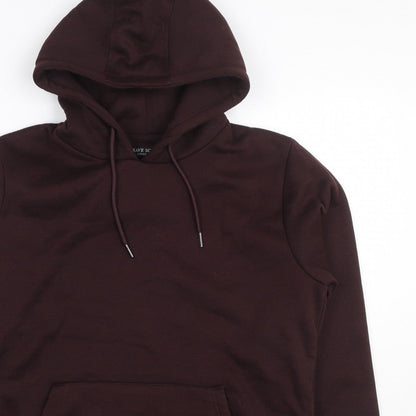 Brave Soul Men’s Brown L Pullover Hoodie Drawstring Kangaroo Pocket