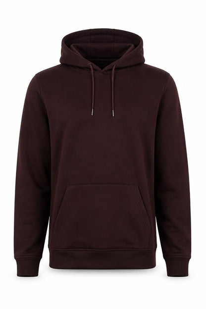 Brave Soul Men’s Brown L Pullover Hoodie Drawstring Kangaroo Pocket