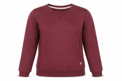 Howies Women’s Red UK 10 Crew Neck Raglan Sweatshirt Cotton